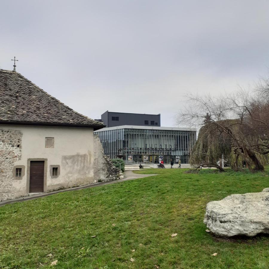 Charmant Appartement A 150 M Des Thermes Et Du Centre Ville Thonon-les-Bains Exterior foto